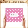 Slouch Gifts for Women - Slouchy Scrunch Scrunchy Socks, Pink