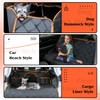 Nobleza Dog Car Seat Cover, Convertible Nonslip Waterproof Dog Backseat
