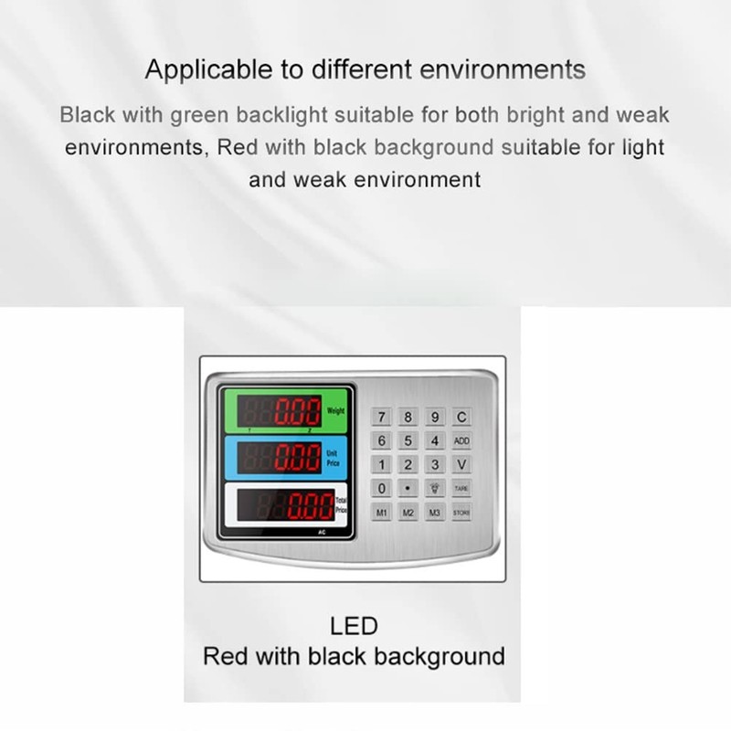 Foldable Scale Weight Electronic Platform High-Definition LCD Display Digital Floor