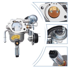 UOIENRT 541-0765 Carburetor, Replacement for Onan 5500 Generator, Replace 5410765 146-0774 A043B781 141-0983 Grand Marquis Gold Generator, with Mounting Gaskets Fuel Filter Cleaner Tool Kit