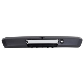 For Ford F-250/F-350 Super Duty 2017-2024 Tailgate Handle | Manual Type | W/Camera Hole | W/Trailer Hook-Up Light Hole | Chrome Lever+Black Housing | Replacement For HC3Z9943400PA