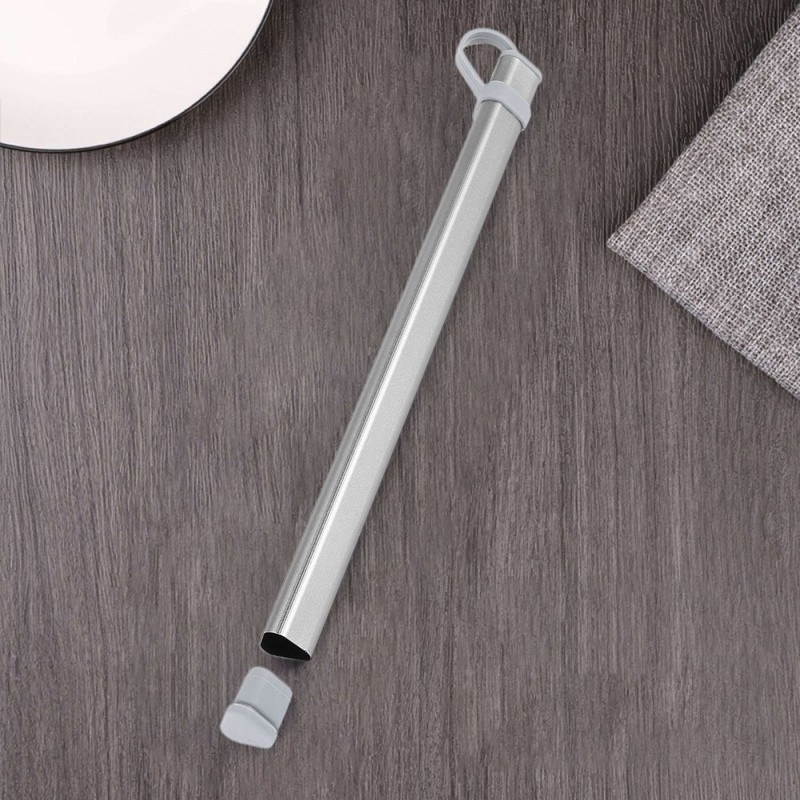 Niejgay Chopsticks Storage Tube Aluminium Alloy Box Case for Chopsticks