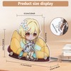TaiCy Genshin Impact 2-in-1 Magnetic Acrylic Stand: Includes 3 Figures