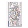 reimei藤井 Leonardo Refill Subway Route Map Pocket dpr257