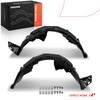 A-Premium Pair Front Inner Fenders Liner Splash Shield Set with