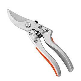 sky-w 8" Bypass Pruner,Hand Pruners, Garden Clippers,Aluminum Alloy Handle(Pack of 1)