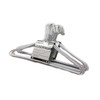 20 PC Vinyl Coated Heavy Duty Wire Cloth Hanger Plastic