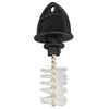 100Pcs Beer Plugs Tap Brush Dustproof Multifunctional Nylon Cleaning Brush