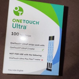 One Touch, ultra 100ct One Touch  ULTRA TEST STRIPS3-4-5-6-