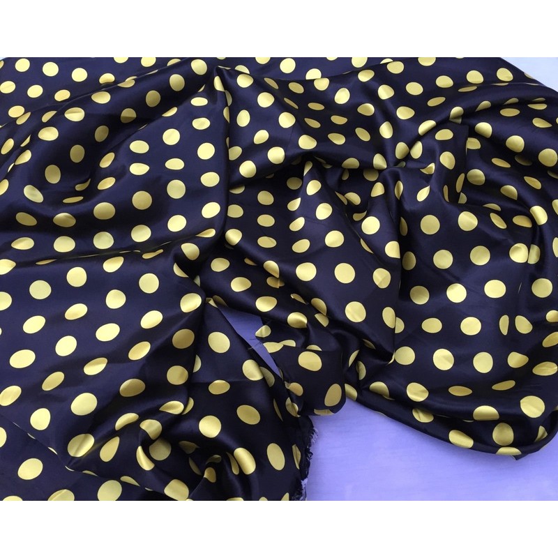 New Creations Fabric & Foam Inc, 1/2" Polka Dot Silky/Soft