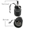 Phenolic (Bakelite) Threaded Medium Base E26 Fixture Socket with 10cm