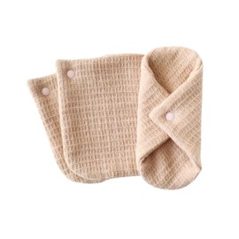 Cloth Napkins, Extra Large (Round), Small, 3-piece Set, Liner, Hanabu, Organic Kiwami, Snap-Included, Organic Cotton, Made in Japan, Cloth Liner, Bimono Sheet