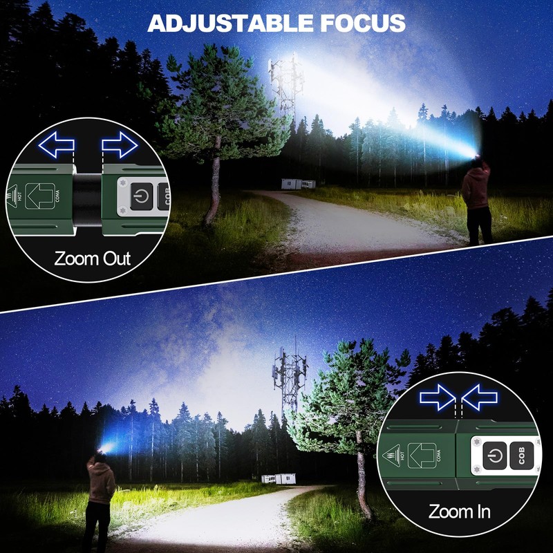 Banral Rechargeable Flashlights High Lumens - Super Bright Small Pocket