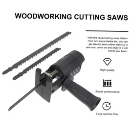 Outanaya 1Set Electric Drill Modified Tool Saws Adapter for Cutting Saw Durable Handle Blades for DIY Projects