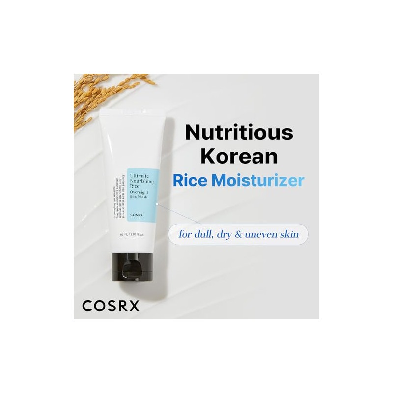 [Cosrx] Ultimate Nourishing Rice Overnight Spa Mask 60g / NEW