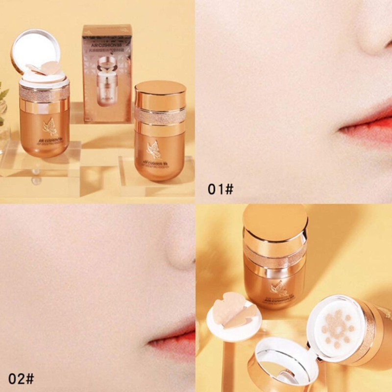 WBTY Butterfly Cushion BB Cream, Air Cushion Cream, Moisturizing Concealer