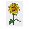 Azeeda Large 'Sunflower' Temporary Tattoos (TO00032561)