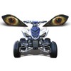 AMR Racing ATV Headlight Eye Graphics Decal Cover Compatible with