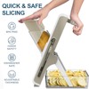 Mandoline Slicer for Kitchen, Mandoline Slicer Safe Multifunctional Dicer Adjustable