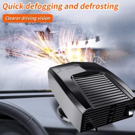 Unbranded 12V Heating Fan Defogger Defroster Demister 150W Electric Car Heater Portable US