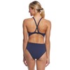 Aqua Sphere MP Team Solid Mid Back Swimsuit Navy Blue