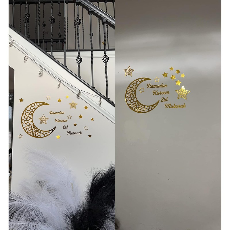 Islamic Wall Art,Ramadan Decorations for Home,Eid Mubarak Decorations,Ramadan Kareem,Eid Mubarak