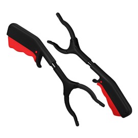 FRCOLOR 2pcs Litter Grabber Tool with Ergonomic Handle Durable Trash Picker Upper for Seniors Compact Design for Easy Storage and Portable Use Enhanced Grip with Precision Teeth