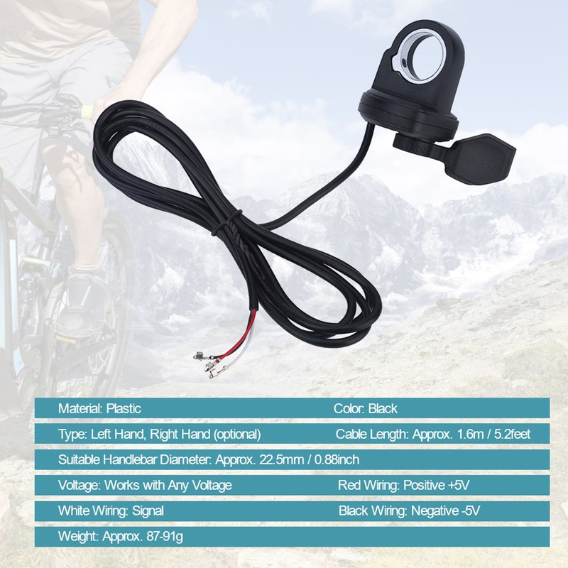 Accelerator Thumb Finger Trigger Throttle for Electric Bike Scooter E