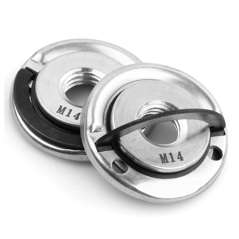 2pcs 45mm M14 Quick Clamping Nuts Angle Grinder Locking Retaining