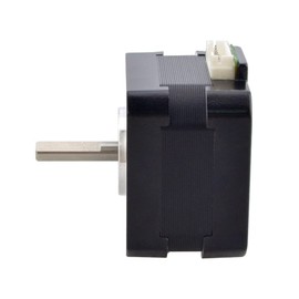 STEPPERONLINE Nema 17 Pancake Stepper Motor 1.2A 26Ncm Bipolar 1.8 Degree 4-Lead for 3D Printer CNC Extruder