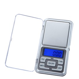 ALLVD Pocket Digital Scale, Portable Type, Scale, 0.01 g-500 g, Precision, Commercial Use, Professional Use, Electronic Balance, Automatic Calibration