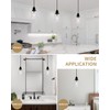 WILON Modern Glass Pendant Lights for Kitchen Island, 6.29" Mini