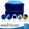 Microfiber Cleaning Cloth, Large Size 40x40cm, Super Absorbent Lint Free