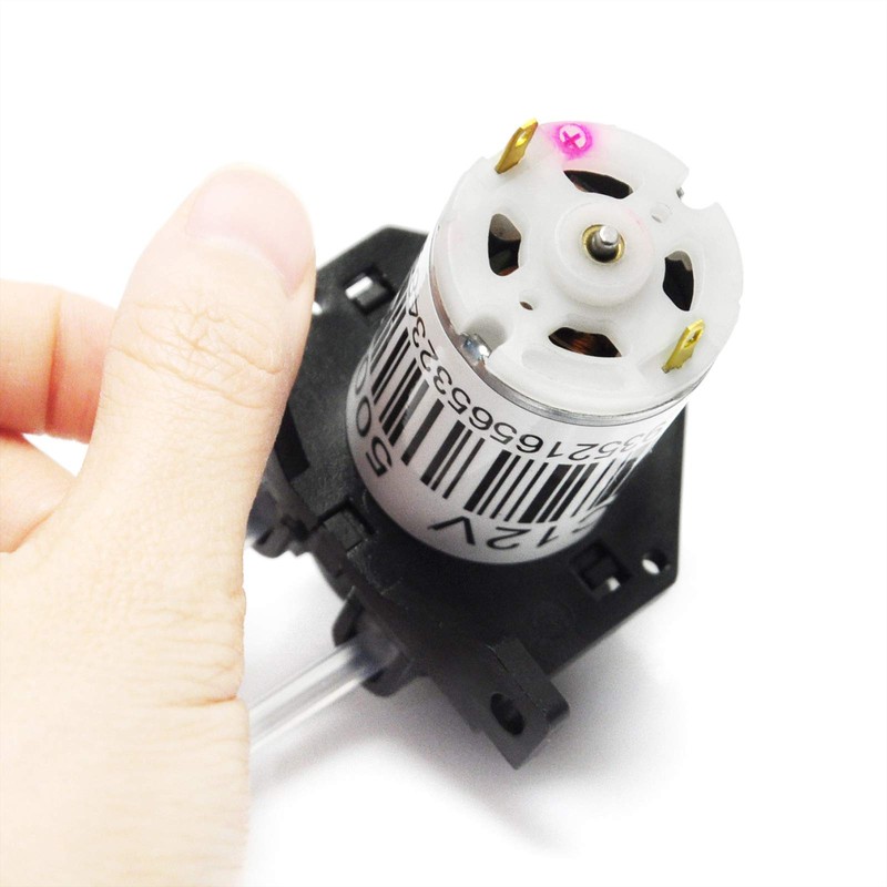 Gikfun 12V DC Dosing Pump Peristaltic Dosing Head with Connector