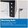 ICC Wall Mount Bracket, 6 RMS, 15″ Depth, EZ®‑Fold Hinged