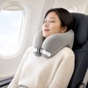 Travel Neck Pillow for Airplane Rest – U-Shaped Memory Foam