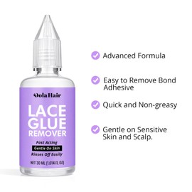 Dolahair Lace Glue Remover for Lace Wigs, Tape in Hair Extensions