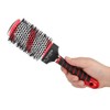 Unisex Ceramic Aluminum Comb Rolling Comb Cylinder Comb Hairstyling Tool