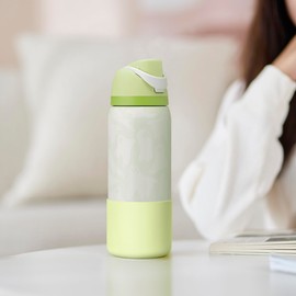 Diumepo Silicone Boot for Owala 32 oz Water Bottle, Anti-Slip Protective Sleeve, Boot Bottom Base (Green)