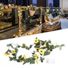 3 Pcs Sunflower String Lights 7.8ft 20 LED Battery Powered