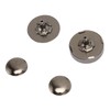 50 Sets Magnetic Button Clasp Snaps 18x5mm High Hardness Alloy