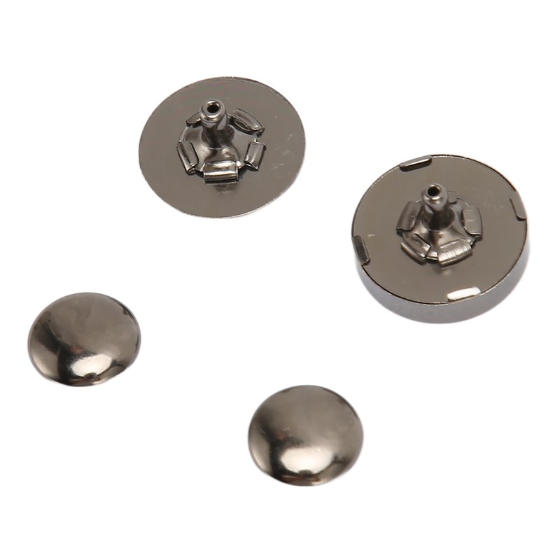 50 Sets Magnetic Button Clasp Snaps 18x5mm High Hardness Alloy