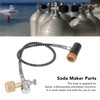 Soda Remote Hose CO2 Tank Cylinder Refilling Adapter with 24