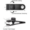 ABINLIN Tarp Clips Heavy Duty Lock Grip 30 Pcs -