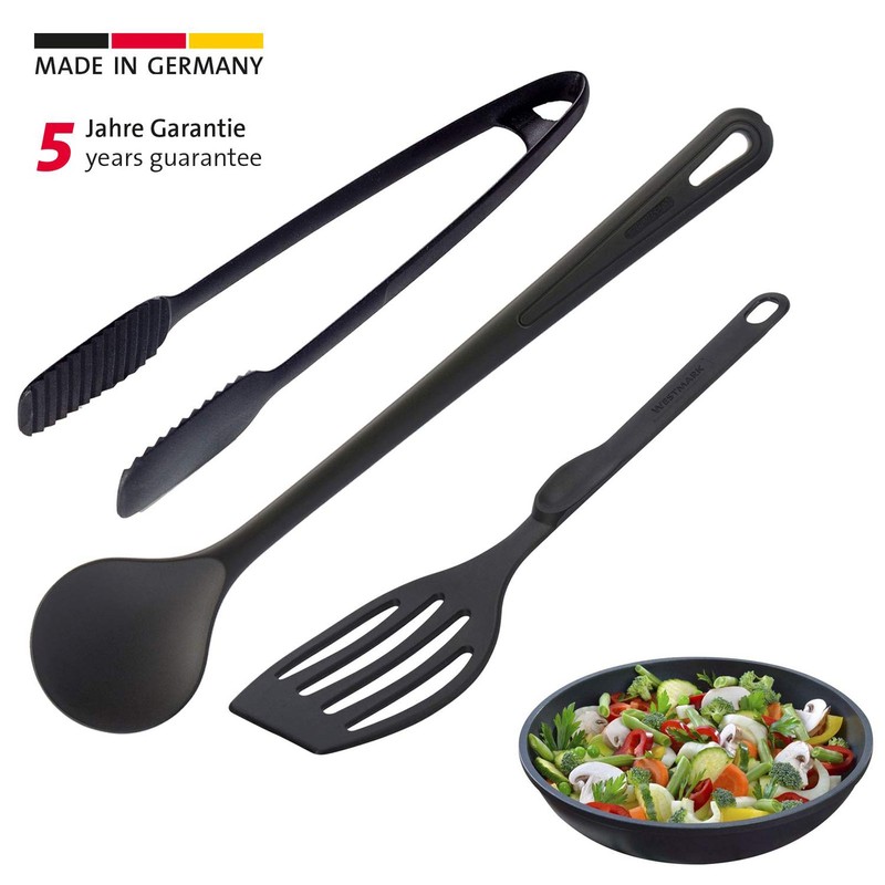 Westmark kitchen utensil set, 6 piece set, spatula, skimmer, spaghetti