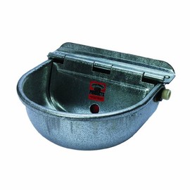 Little Giant 88SW All Purpose Automatic Stock Waterer for Horses, Cattle and Other Outside Animals; 10" x 10.75" x 5.5", Heavy Gauge, Prime Quality Drawn, Galvanized Steel; Connects 1/2" Pipe/Hose
