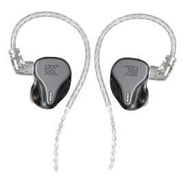 Auriculares intraurales con cable Kz Dq6 sin micrófono, color gris