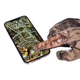 Camo Jersey Hunting Gloves, Mossy Oak Break-Up Country