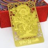 Fengshuibringluck Feng Shui Wealth Talisman Gold Amulet Card