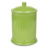 Omniware Simsbury XL Canister, 120oz Stoneware Kitchen Storage Jar with